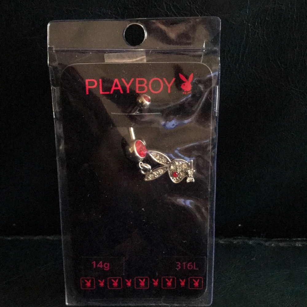 Authentic playboy bunny belly ring body jewelry